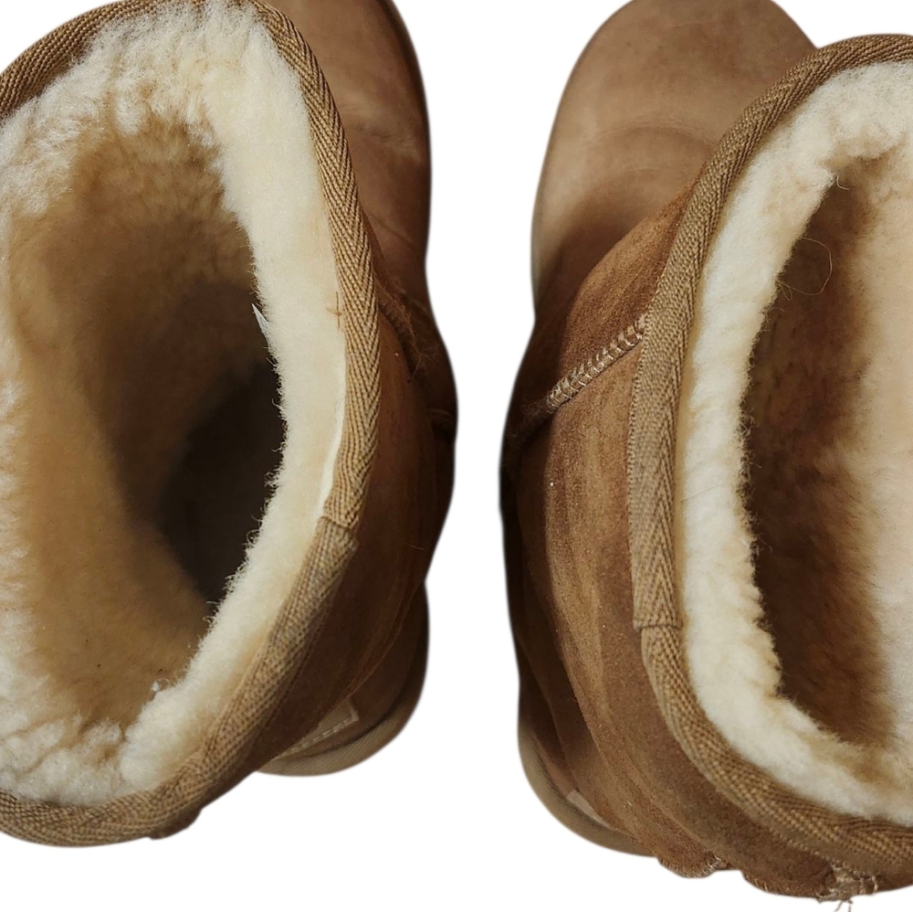 UGG Tan Sheepskin Boots - Picture 6 of 8